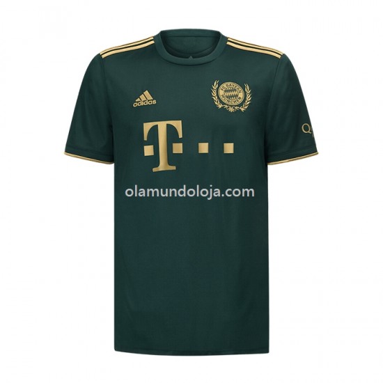 Camisola Bayern de Munique Special Equipamento Primeiro 2021-2022 Manga Corta